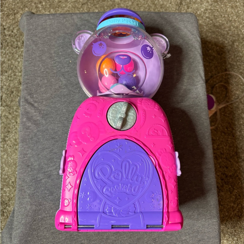 Polly Pocket Travel Toy Gumball Bear Playset Toy Gift Collectible 2000s